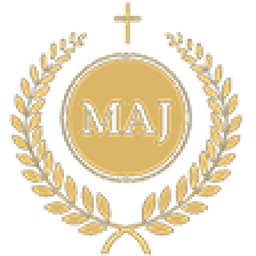 Logo zakładu pogrzebowego MAJ